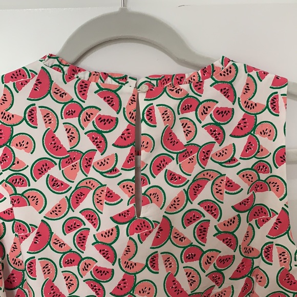 J Crew Factory Watermelon Print Summer Dress - Picture 3 of 4